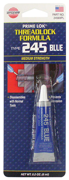 DV245 VersaChem VERSACHEM THREADLOCK FORMULA BLUE 6 ml - anaeróbne lepidlo DV245 Versachem