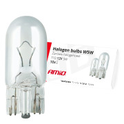 01483 Amio halogénové žiarovky w5w t10 5w w2.1x9.5d 12v (cena za 10 ks) 01483 Amio