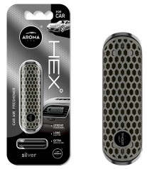 83576 AROMA CAR AROMA CAR HEX SILVER 83576 Aroma Car