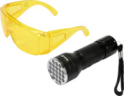 82756 Sada detekční UV svítilny s ochrannými brýlemi TO-82756 Vorel