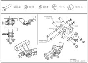 E0002 Galia Adaptér z pevného (I) /bajonetového (C) systému na přírubový čep - pro GC0455 E0002 Galia