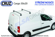 922000 CRUZ Střešní nosič Seat Inca / VW Caddy, CRUZ 922000 CRUZ