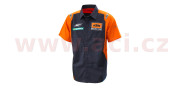 3PW1853002 KTM košile REPLICA TEAM KTM, (modrá/oranžová , vel. S) 3PW1853002 KTM