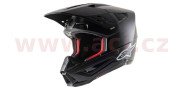 8303020-110-2XL prilba S-M5 SOLID HELMET ECE, ALPINESTARS (matná čierna, veľ. 2XL) 8303020-110-2XL ALPINESTARS