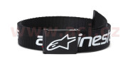 M184-12 pásik LINEAR WEB BELT, ALPINESTARS (čierna / biela) M184-12 ALPINESTARS