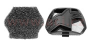 8983019-1180-TU ALPINESTARS kryt bradové ventilace pro přilby SUPERTECH S-M10 a S-M8, ALPINESTARS (černá, vč. uhlíkového filtru) 8983019-1180-TU ALPINESTARS