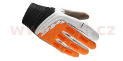 B62K3-087-M SPIDI rukavice MEGA-X, SPIDI - Itálie (bílé/oranžové, vel. M) B62K3-087-M SPIDI