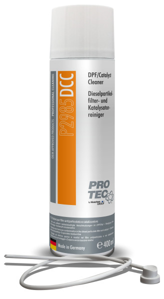 P2985 PROTEC dpf / catalyst cleaner - penovy cistic a P2985 PROTEC