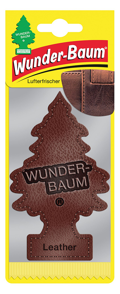 WB-13300 WUNDER-BAUM WUNDER-BAUM ECHTLEDER-DUFT (Leather) balení 10 ks WB-13300 WUNDER-BAUM