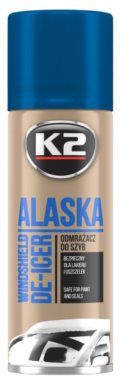 K602 K2 Rozmražovač oken ALASKA (sprej) - 250 ml | K602 K2