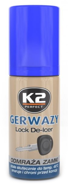 K656 K2 Rozmražovač zámků GERWAZY (sprej) - 50 ml | K656 K2