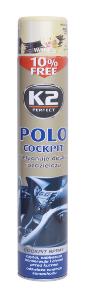 K407WA0 K2 K2 POLO COCKPIT 750 ml VANILLA - ochrana vnitřních plastů K407WA0 K2