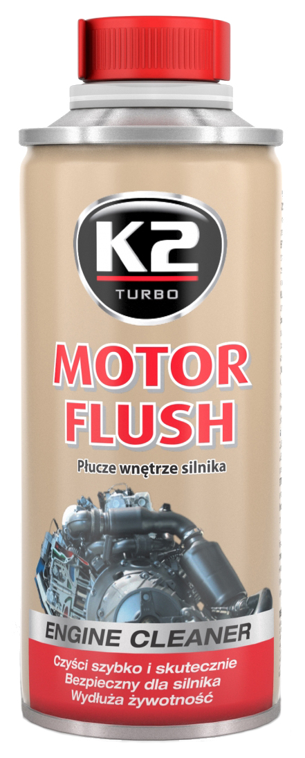 T371 K2 K2 MOTOR FLUSH 250 ml - čistič motorů (odstraňuje všechny usazeniny v motoru) T371 K2 - CHEMIE A KOSMETIKA