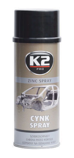 L350 K2 K2 ZINC SPRAY 400 ml - zinkový sprej (antikorozní údržba) L350 K2