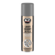 L332 K2 SILVER LACQUER FOR WHEELS RALLY 500 ml - stříbrný lak na kola amL332 K2