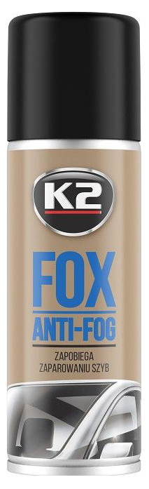 K631 K2 FOX 150ml - přípravek proti mlžení skel amK631 K2