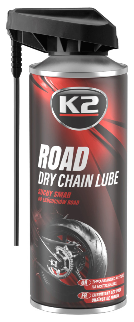 W143 K2 K2 Road Dry Chain Lube 400 ml  W143 K2 - CHEMIE A KOSMETIKA