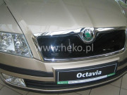 CZ02037-2 Zimní clona chladiče Škoda Octavia II. 2004-2008 (horní, II. jakost) HEKO