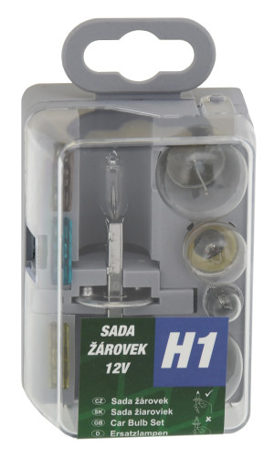 08532 Žárovky servisní box univerzální H1 GREEN COMPASS