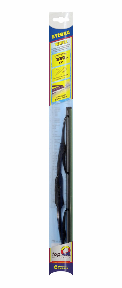 10003 Compass STIERAČ WIPER KOVOVÝ TOPQ 330 mm (13) GRAFIT 10003 COMPASS