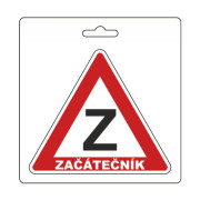 34491 Samolepka ZAČIATOČNÍK (105 x 120 mm) 34491 COMPASS