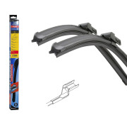 10554 Stierače FLAT SET (CUBE16) 610 + 530mm KodiaQ 10554 COMPASS