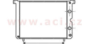 17002014 chladič 2.0D, 2.4D; 2.0 (8 / 91-) [551 * 396 * 40] 17002014 ACI