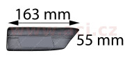 1752402 bočná lišta predného blatníka SX P 1752402 ACI