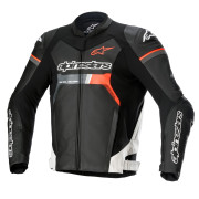 M100-903-54 bunda GP FORCE, ALPINESTARS černá/bílá/červená fluo, vel. 54 ACI