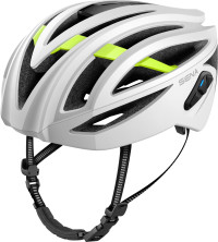 C140-0075-M cyklo přilba s headsetem R2 EVO, SENA matná bílá, vel. M ACI