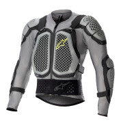 M160-503-M chránič těla BIONIC ACTION 2, ALPINESTARS šedá/černá/žlutá fluo, vel. M ACI