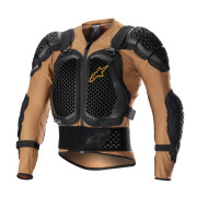M160-502-2XL chránič těla BIONIC ACTION 2, ALPINESTARS hnědá/černá, vel. 2XL ACI