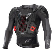 M160-485-S chránič těla BIONIC PLUS 2, ALPINESTARS černá/šedá/červená, vel. S ACI