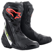 M130-478-45 boty SUPERTECH R, ALPINESTARS černá/bílá/červená fluo/žlutá fluo, vel. 45 ACI