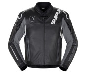 M100-843-54 bunda DP-PROGRESSIVE LEATHER, SPIDI černá/bílá, vel. 54 ACI