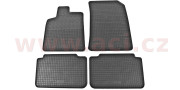 0961X12 gumové koberčeky čierne (sada 4 ks) 0961X12 ACI