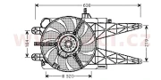 17007553 Sahara 1.2i 8V (-AC), 1.2i 16V (-AC) typ VALEO 17007553 ACI