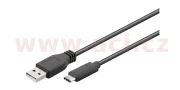 9901197 datový kabel USB / USB-C délka 1 m, Goobay 9901197 ACI