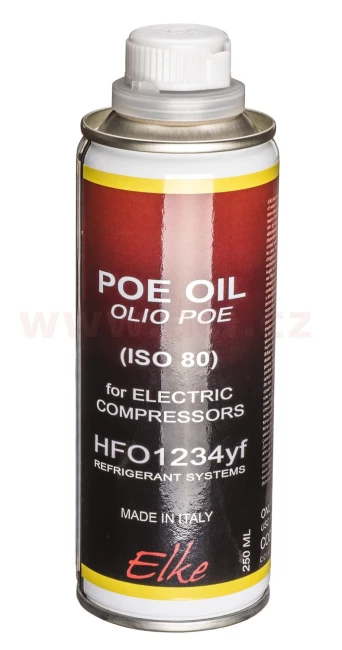 AC 9027 kompresorový olej POE 80 (R134a, 1234yf) 250 ml, pro elektrické kompresory AC 9027 ACI