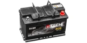 BA AGM80 80Ah AGM baterie START-STOP, 800A, pravá A-TECH AGM 315x175x190 BA AGM80 ACI