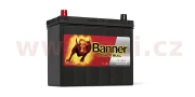 BA P4524 45Ah baterie, 390A, levá, úzké póly BANNER Power Bull 238x129x203(225) BA P4524 ACI