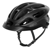 C140-052-M cyklo přilba s headsetem R1 EVO, SENA matná černá, vel. M ACI