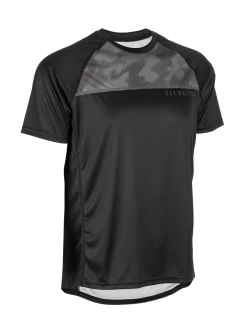 C170-032-M cyklo dres SUPER D, FLY RACING - USA černá/camo , vel. M ACI