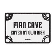 M000-1393 plechová cedule MAN CAVE, OXFORD ACI