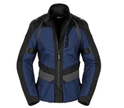 M101-227-XL bunda RW H2OUT LADY, SPIDI černá/modrá, vel. XL ACI