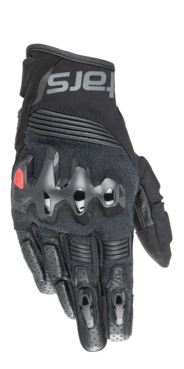 M120-651-2XL rukavice HALO, ALPINESTARS černá, vel. 2XL ACI