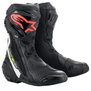 M130-478-41 boty SUPERTECH R, ALPINESTARS černá/bílá/červená fluo/žlutá fluo, vel. 41 ACI