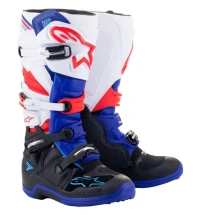 M130-490-39 boty TECH 7, ALPINESTARS černá/tmavě modrá/červená/bílá, vel. 39 ACI