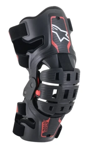 M160-496 kolenní ortézy BIONIC 5 S, ALPINESTARS, dětské černá/červená, pár 2024 ACI