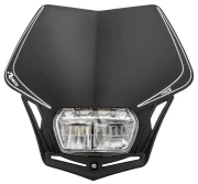 M400-1505 UNI přední maska včetně světla V-Face FULL LED, RTECH černá ACI